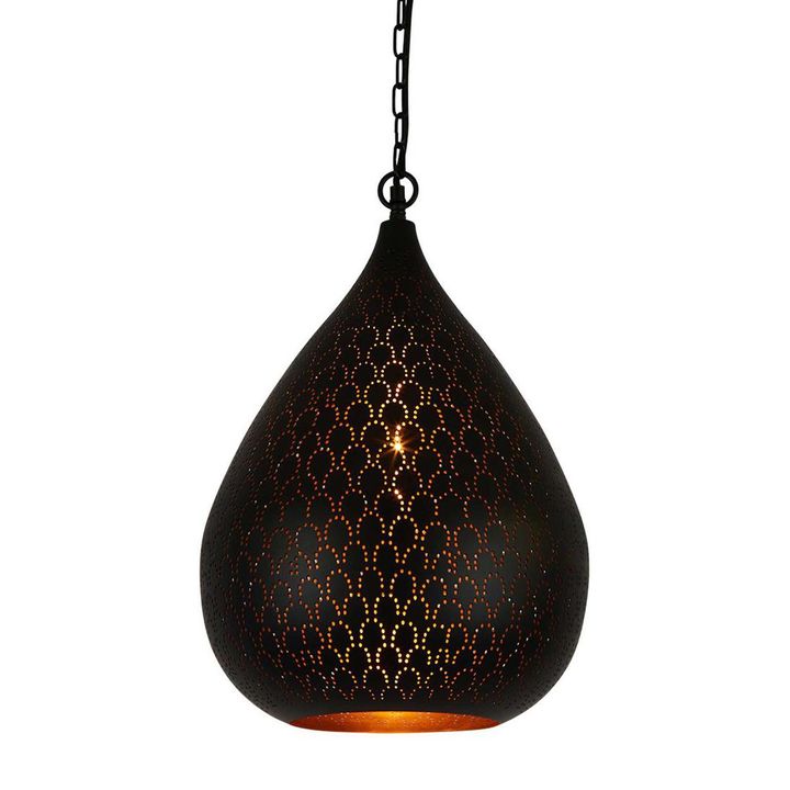 Taipan Ceiling Pendant Black