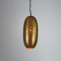 Anaconda Ceiling Pendant Light Brass