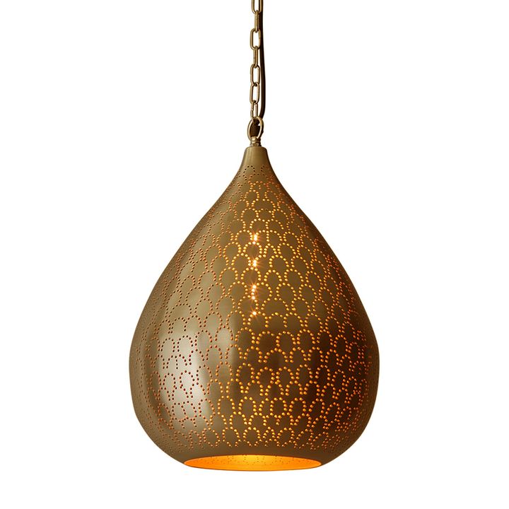 Taipan Ceiling Pendant Brass