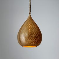 Taipan Ceiling Pendant Brass