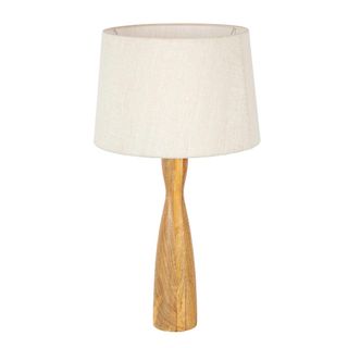 Sarangi Turned Wood Table Lamp Natural