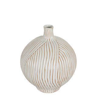 Raya Ceramic Vase White