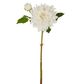 Dahlia Flower Real Touch Stem 74cm White