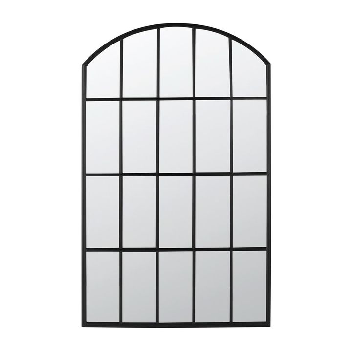 Bordeaux Outdoor Garden Mirror Black