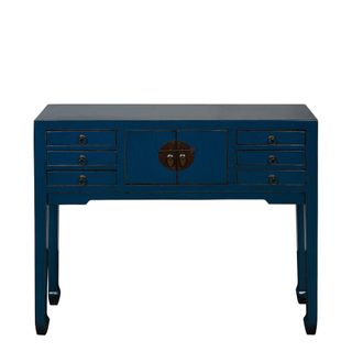 Wilber Wooden Cabinet Teal