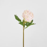 Peony Flower Real Touch Stem Pink Large