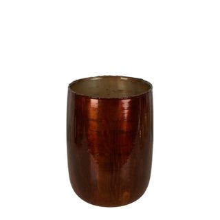 Dannika Glass Vase Amber Large