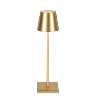 Lorenzo Rechargeable Touch Dimming Table Lamp Gold
