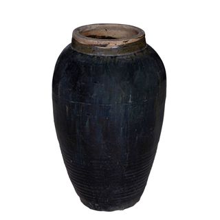 Shanxi 120 Year Terracotta Pot Tall