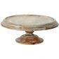 Bessie Glass Cloche Cake Cover with Wooden Base
