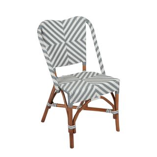 Normandy Rattan Dining Chair Grey