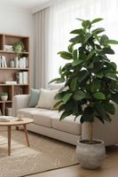 Rubber Plant Tree 1.7m