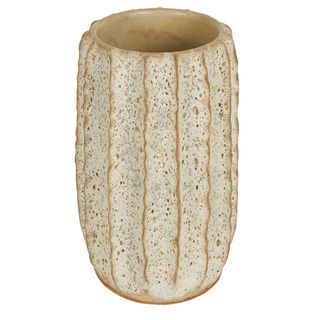 Sponge Tube Coral Ceramic Vase Large Moss Green