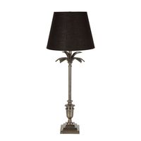 Palm Springs Table Lamp Base Silver