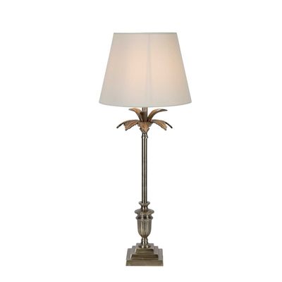 Palm Springs Table Lamp Base Silver