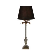 Palm Springs Table Lamp Base Silver