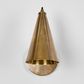 Cloudy Bay Wall Light Antique Brass