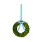 PRE-ORDER Preserved Boxwood Wreath Large with Blue Bow