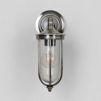 Noosa Outdoor Wall Light Antique Silver