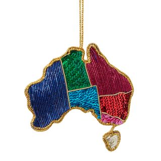 PRE-ORDER Australia Forever Sequin Tree Decoration