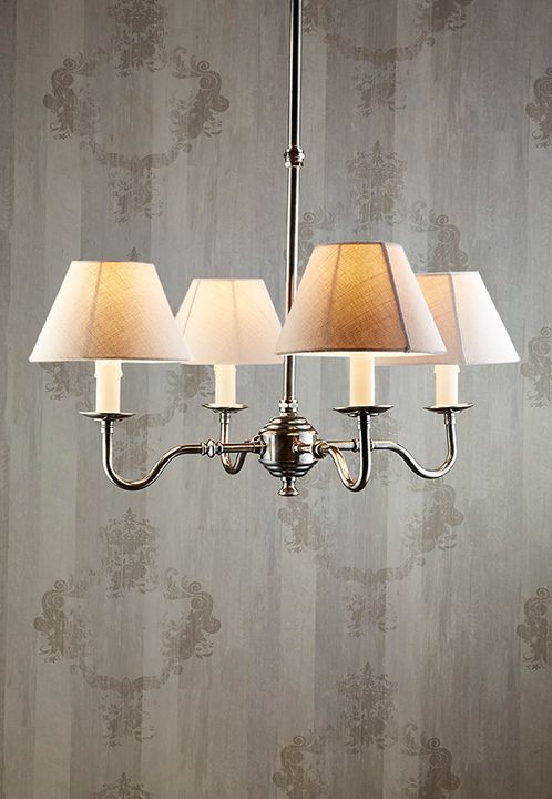 Milton Chandelier Silver