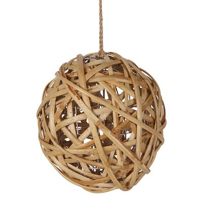 Chinon Rattan Hanging Bauble Large