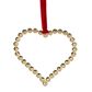 Bulgere Diamante Heart Ornament Large Gold