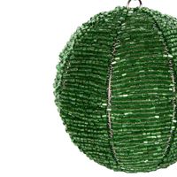 Bisoir Beaded Bauble Green