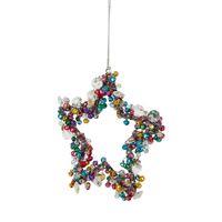 Kaleen Hanging Star Decoration Multicolour