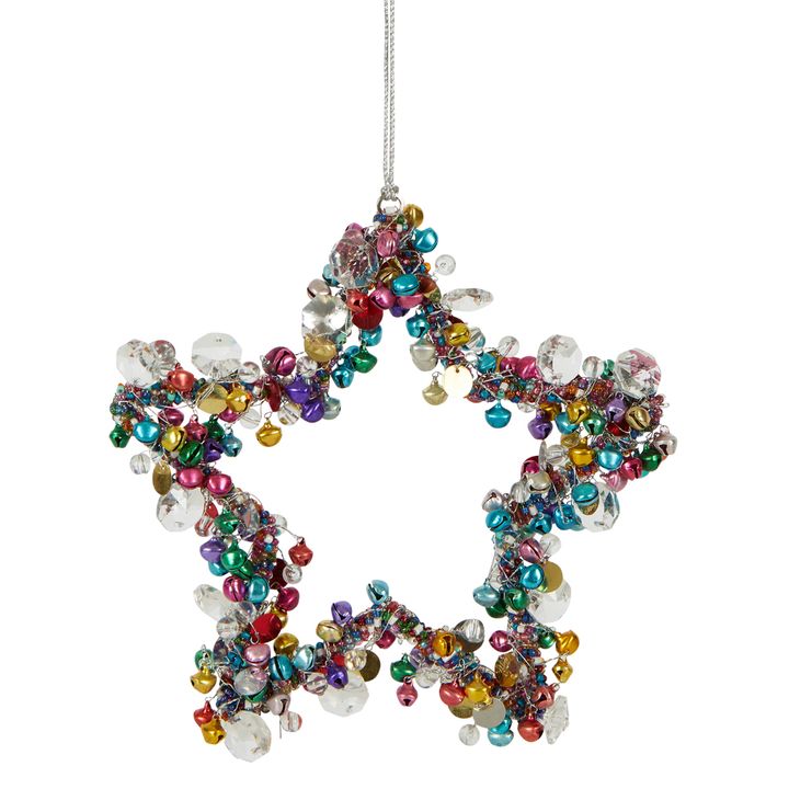 Kaleen Hanging Star Decoration Multicolour