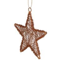 Dustle Wire Star Decoration Large