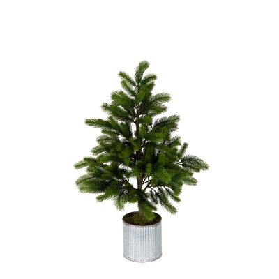 Marmont Tin Potted Pine Tree Small