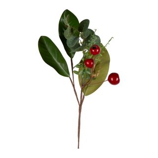PRE-ORDER Garden Leaf and Red Berry Pick