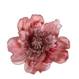 PRE-ORDER Cushla Velvet Magnolia Clip Pink