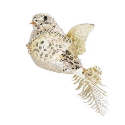 Leo Clip On Bird Gold