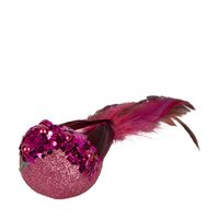 Armand Clip on Bird Decoration Pink