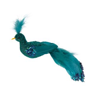 Teale Glitter Peacock Teal Blue