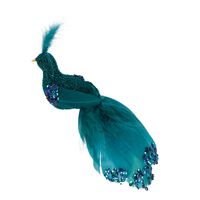 Teale Glitter Peacock Teal Blue