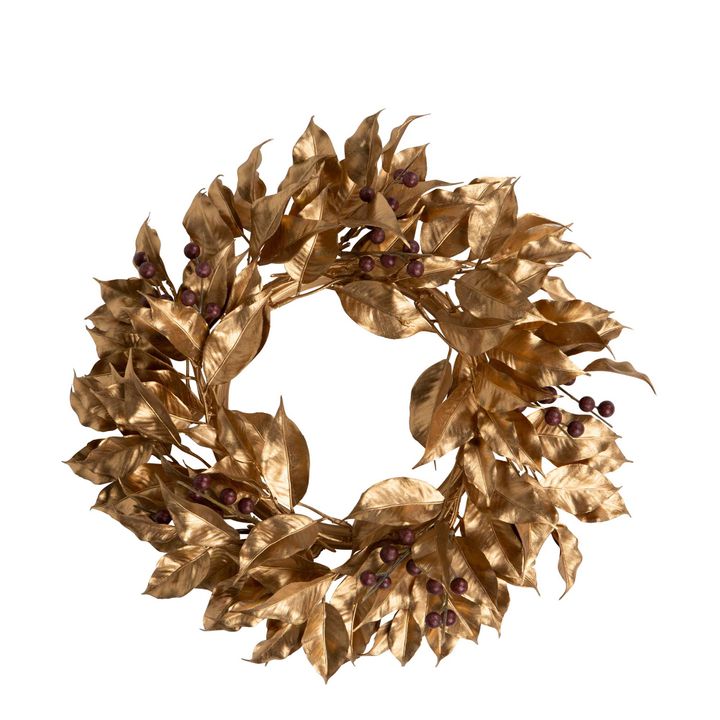 Ruman Gilt Berry Wreath Gold