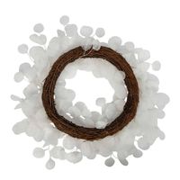 Whisper Wreath White