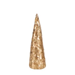 PRE-ORDER Glint Capiz Cone Tree Small Antique Gold