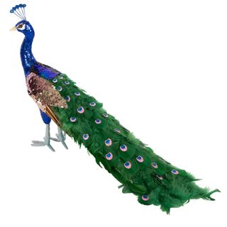 PRE-ORDER Emaldine Jewel Peacock Large Electric Blue & Emerald