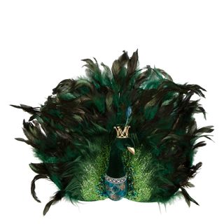 Salome Peacock Wall Hanger Decoration Green