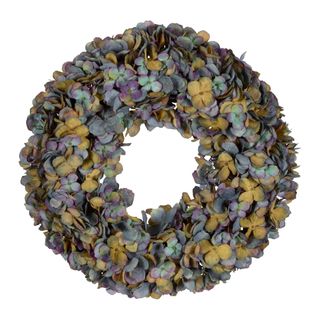 PRE-ORDER Hydrangea Wreath Large Blue