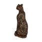 Cartera Sequin Leopard Black & Bronze