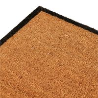 Hamptons Coir Doormat with Vinyl Backing Small