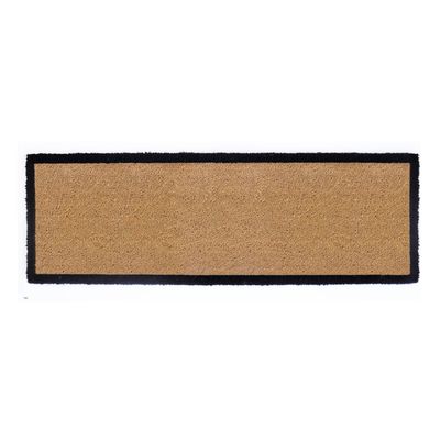 Hamptons Coir Doormat with Vinyl Backing Large 40x120