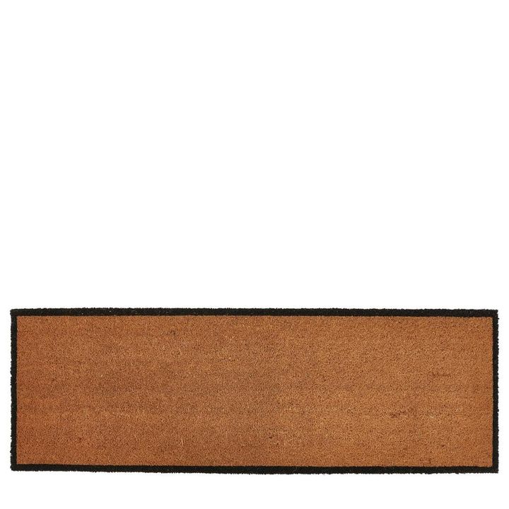 Hamptons Coir Doormat with Vinyl Backing Large 40x120