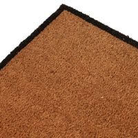 Hamptons Coir Doormat with Vinyl Backing Large 40x120