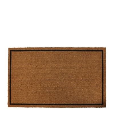 Plet Coir Doormat with Vinyl Backing Large 60x90